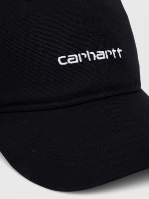 Βαμβακερό καπέλο Carhartt Wip μαύρο