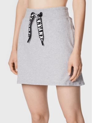 Mini suknja Dkny Sport siva
