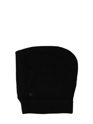 Gorra de lana de cachemir Bogner negro