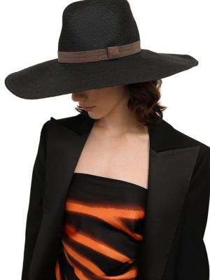 Шляпа Brunello Cucinelli коричневая
