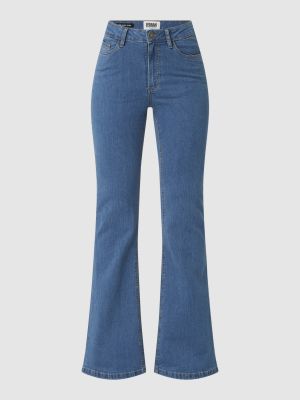 Jeansy z wysoką talią Urban Classics niebieskie