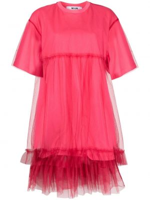 Utsvängd klänning Msgm rosa