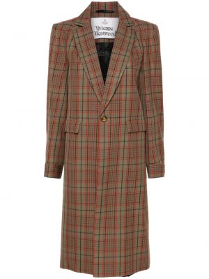 Kostkovaný kabát Vivienne Westwood