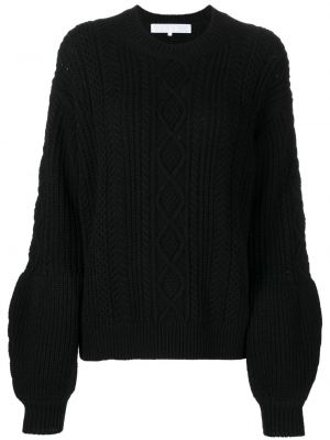 Пуловер с кръгло деколте Comme Des Garçons Tao черно
