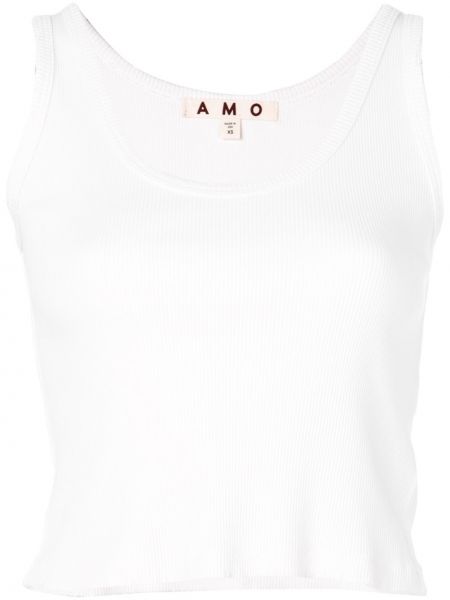 Crop top Amo - Biały