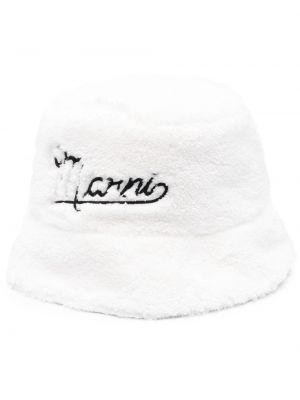 Casquette brodé Marni blanc