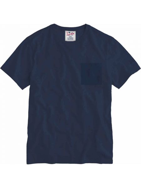 T-shirt Mc2 Saint Barth blau