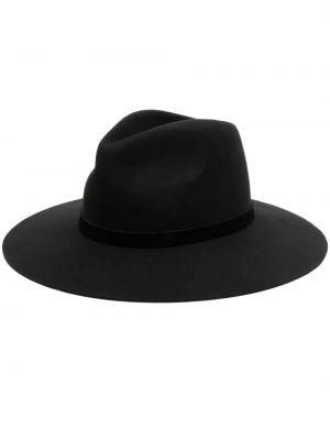 Μάλλινο καπέλο σε φαρδιά γραμμή Lack Of Color μαύρο