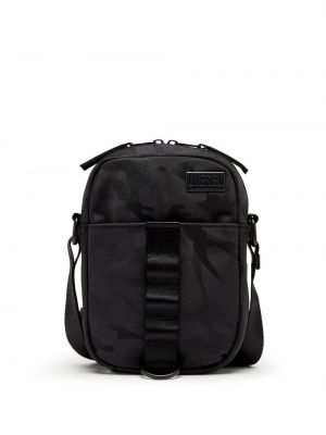 Камуфлажни чанта през рамо с принт Diesel черно