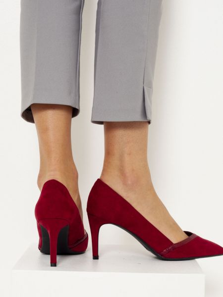 Pantofi Camaieu roșu