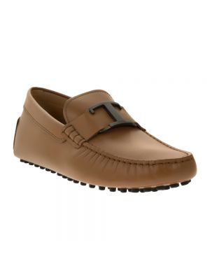 Loafers de cuero Tod's marrón