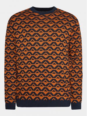 Priliehavý sveter Redefined Rebel oranžová