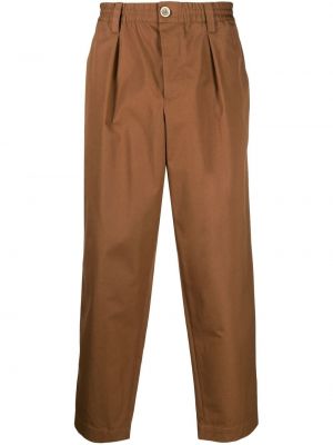 Pantalones rectos Marni marrón