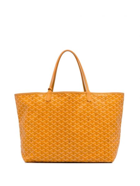 Τσάντα shopper Goyard Pre-owned κίτρινο