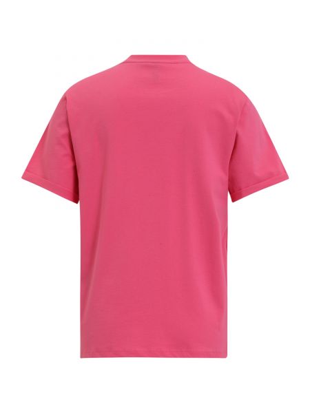Тениска Pieces розово