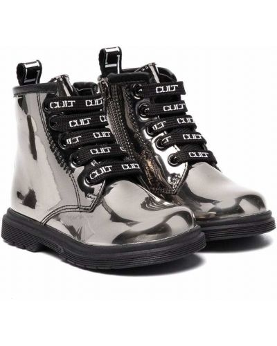 Ankle boots srebrne Cult