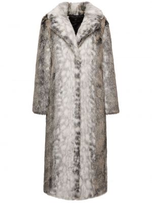 Unreal Fur Cappotto Kathmandu in pelliccia sintetica - Grigio
