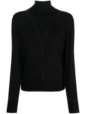 Sweter wełniany Iro czarny