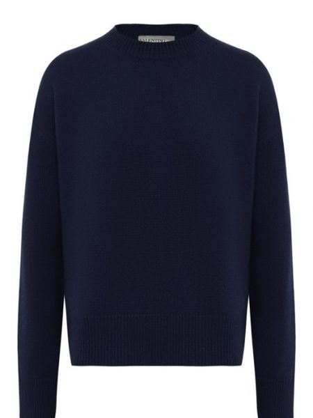 Кашемировый свитер Valentino синий