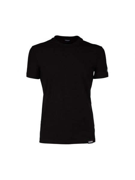 T-shirt mit rundem ausschnitt Dsquared2 schwarz