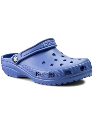 Чехли Crocs синьо