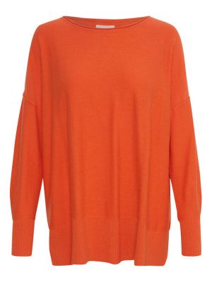 Laza szabású pulóver Part Two narancsszínű