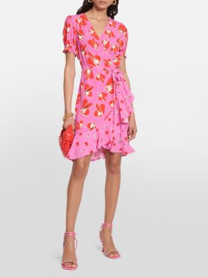 Mini vestido con estampado Diane Von Furstenberg