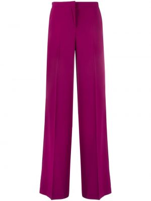 Rovné kalhoty Pinko fialové