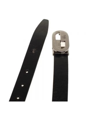 Cinturón de cuero Gucci Vintage negro