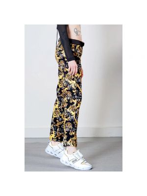 Skinny hose mit print Versace Jeans Couture