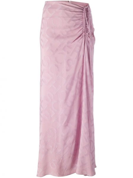 Vzorované sukně Jean Louis Scherrer Pre-owned - růžová