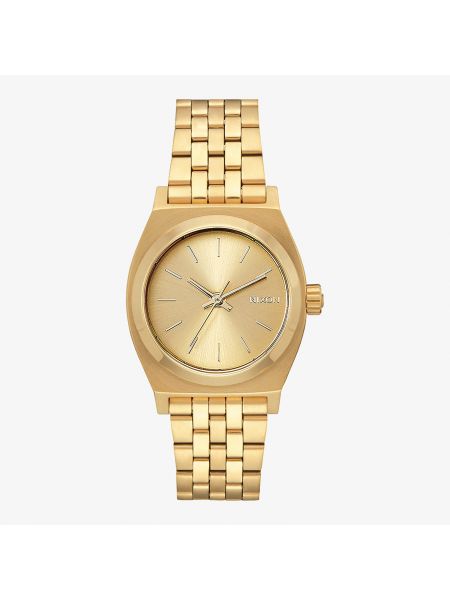 Złoty zegarek Nixon, żółty