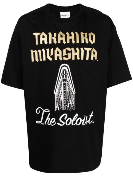 T-shirt Takahiromiyashita The Soloist svart