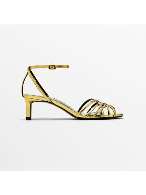 Босоножки на каблуке Massimo Dutti