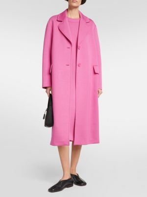 Пальто из джерси 's Max Mara розовое