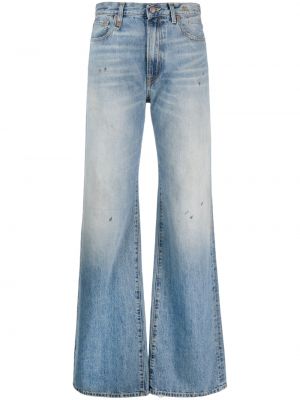 Jeans a vita alta R13 blu