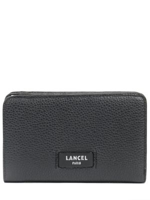 Кожаный кошелек Lancel черный