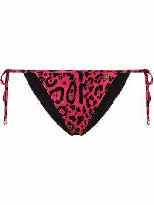 Bikini con estampado leopardo Dolce & Gabbana