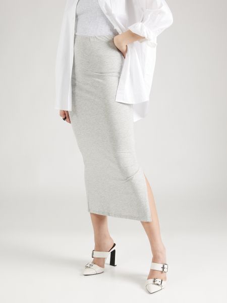 Suknja s melange uzorkom Vero Moda siva