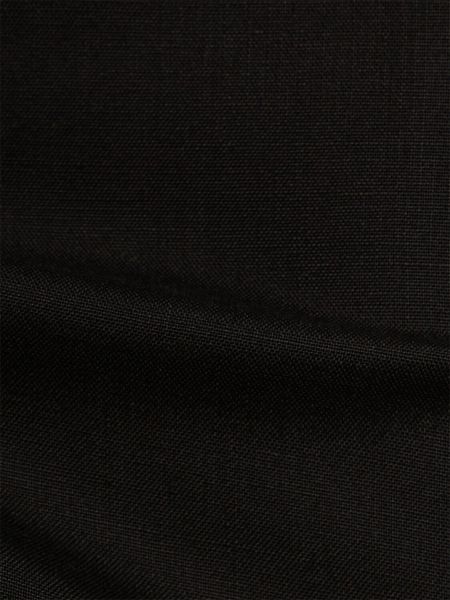 Lněné dlouhá sukně Philosophy Di Lorenzo Serafini černé