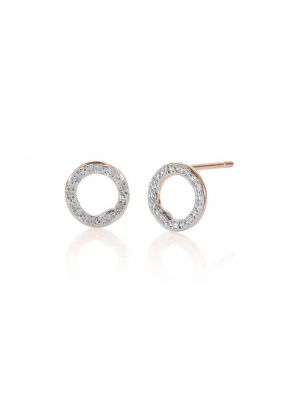 Boucles d'oreilles Monica Vinader rose