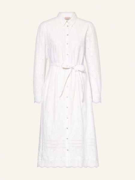 Sukienka koszulowa Rouge Vila biała