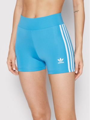 Sportske kratke hlače slim fit Adidas plava