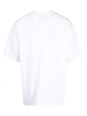 Bavlněné tričko s výšivkou Yoshiokubo bílé
