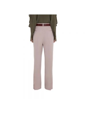 Pantalones plisados Victoria Beckham rosa