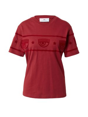Marškinėliai Chiara Ferragni raudona