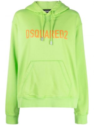 Hoodie Dsquared2 grön