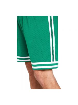 Pantalones cortos de tela jersey de malla Mitchell & Ness verde