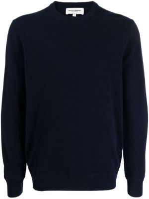 Kašmírový sveter s okrúhlym výstrihom Man On The Boon. modrá
