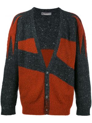 Cardigan in maglia Issey Miyake Pre-owned nero